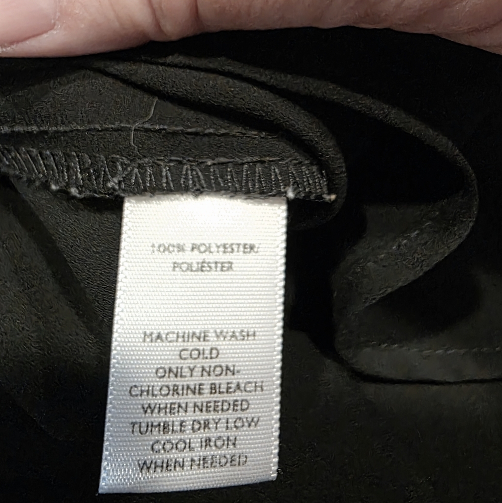 Loft Black Button-Front Blouse - image 7